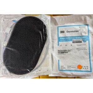 3M Dermatac Drape and V.A.C. Granufoam Dressing Kit Large 5-Pk 5PCS DTGF05PKL